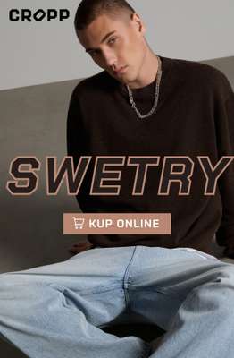 Cropp - gazetka promocyjna Swetry męskie od czwartku 01.10 