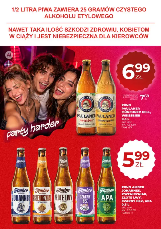 Duży Ben - gazetka promocyjna Gazetka piwna od czwartku 01.10 do środy 14.10 - strona 16