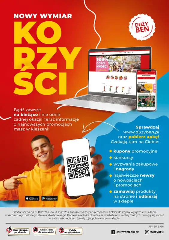 Duży Ben - gazetka promocyjna Gazetka piwna od czwartku 01.10 do środy 14.10 - strona 30