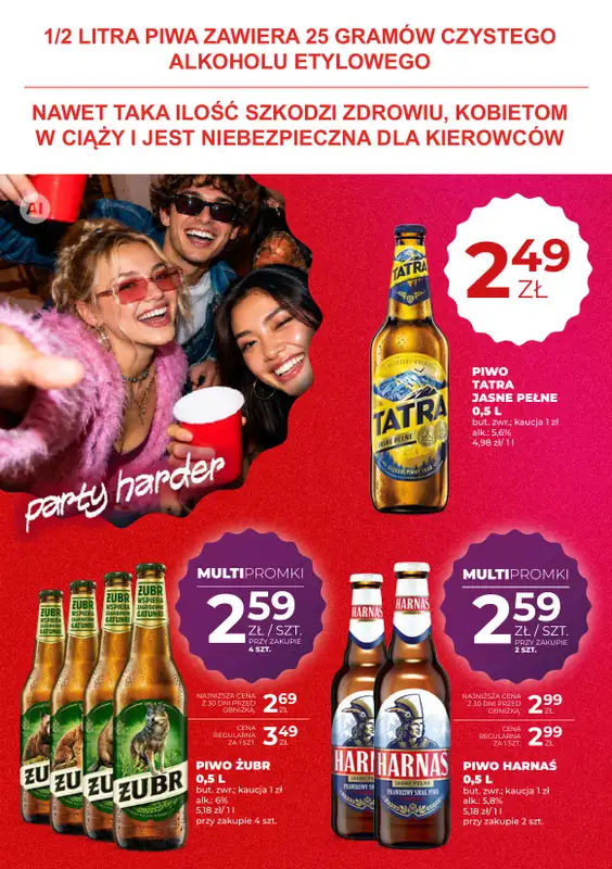 Duży Ben - gazetka promocyjna Gazetka piwna od czwartku 01.10 do środy 14.10 - strona 12