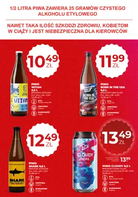 Duży Ben - gazetka promocyjna Gazetka piwna od czwartku 01.10 do środy 14.10 - strona 28