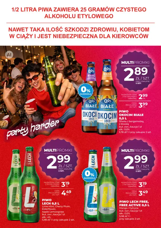 Duży Ben - gazetka promocyjna Gazetka piwna od czwartku 01.10 do środy 14.10 - strona 22