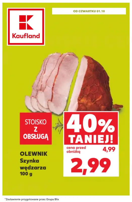 Kaufland - gazetka promocyjna Najlepsze promocje! od czwartku 01.10 do środy 07.10 - strona 7