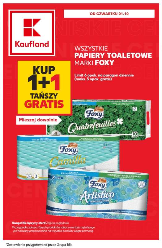 Kaufland - gazetka promocyjna Najlepsze promocje! od czwartku 01.10 do środy 07.10 - strona 4