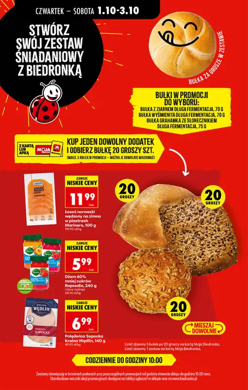 Biedronka - gazetka promocyjna Od czwartku od czwartku 01.10 do środy 07.10 - strona 39