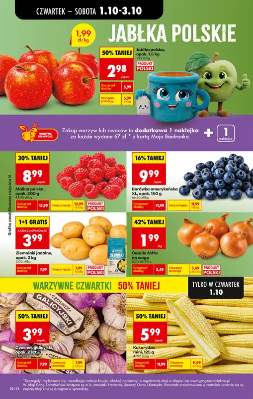 Biedronka - gazetka promocyjna Od czwartku od czwartku 01.10 do środy 07.10 - strona 24