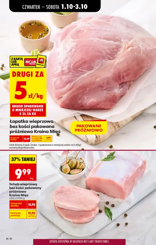 Biedronka - gazetka promocyjna Od czwartku od czwartku 01.10 do środy 07.10 - strona 28