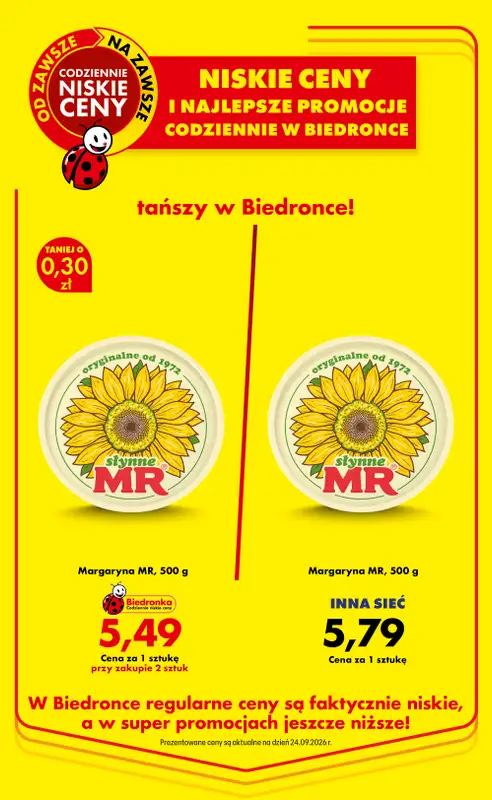 Biedronka - gazetka promocyjna Od czwartku od czwartku 01.10 do środy 07.10 - strona 87