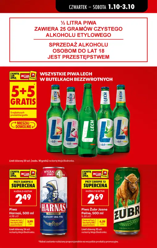 Biedronka - gazetka promocyjna Od czwartku od czwartku 01.10 do środy 07.10 - strona 11