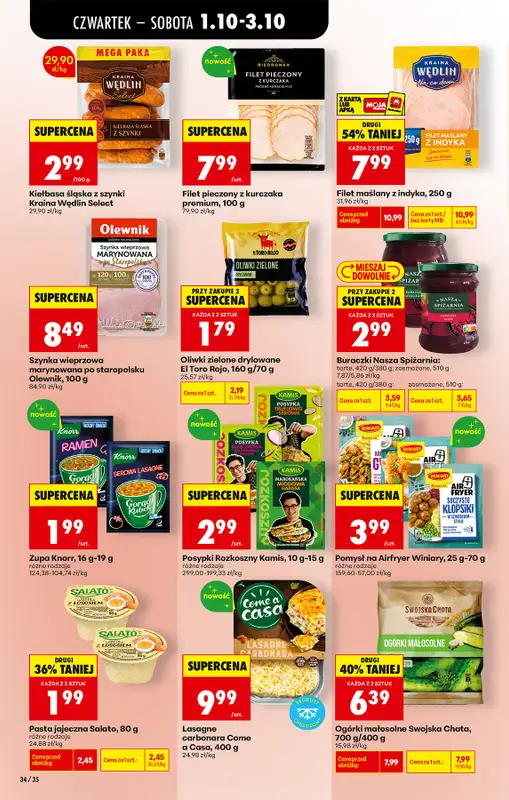 Biedronka - gazetka promocyjna Od czwartku od czwartku 01.10 do środy 07.10 - strona 46