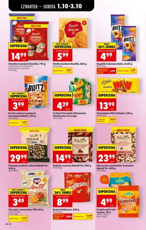 Biedronka - gazetka promocyjna Od czwartku od czwartku 01.10 do środy 07.10 - strona 56