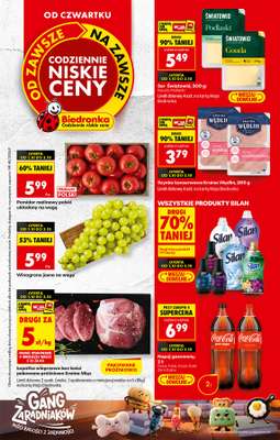 Biedronka - gazetka promocyjna Od czwartku od czwartku 01.10 do środy 07.10