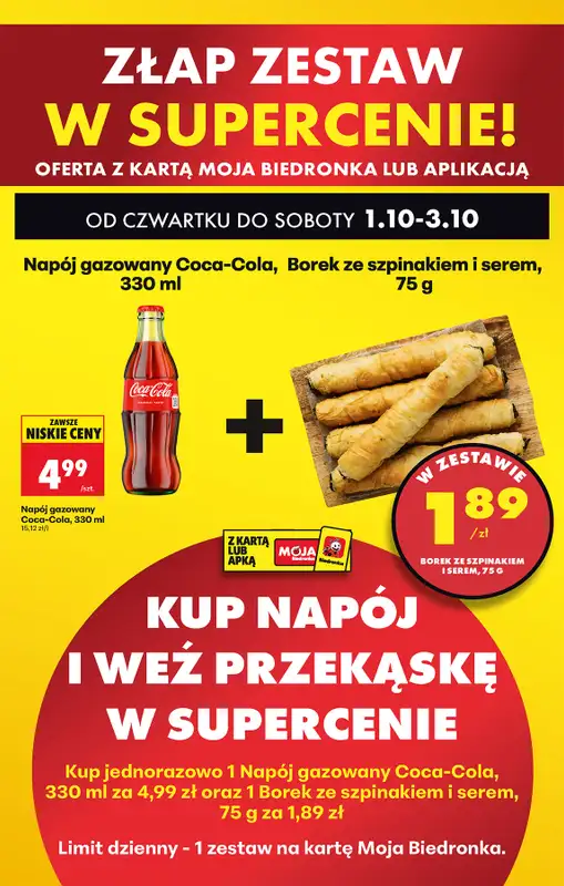 Biedronka - gazetka promocyjna Od czwartku, Z ladą tradycyjną od czwartku 01.10 do środy 07.10 - strona 81