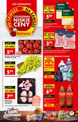 Biedronka - gazetka promocyjna Od czwartku, Z ladą tradycyjną od czwartku 01.10 do środy 07.10