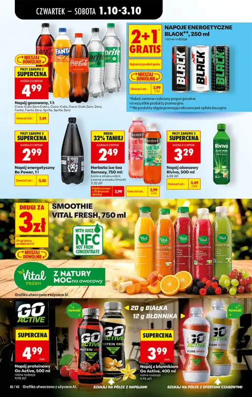 Biedronka - gazetka promocyjna Od czwartku, Z ladą tradycyjną od czwartku 01.10 do środy 07.10 - strona 58