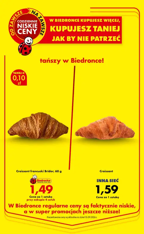 Biedronka - gazetka promocyjna Od czwartku, Z ladą tradycyjną od czwartku 01.10 do środy 07.10 - strona 94