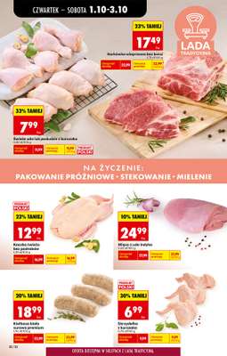 Biedronka - gazetka promocyjna Od czwartku, Z ladą tradycyjną od czwartku 01.10 do środy 07.10 - strona 28