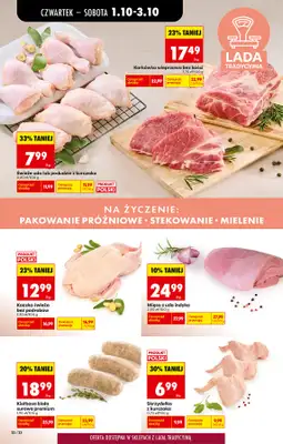 Biedronka - gazetka promocyjna Od czwartku, Z ladą tradycyjną od czwartku 01.10 do środy 07.10 - strona 28