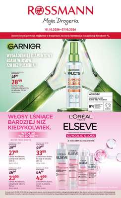Rossmann - gazetka promocyjna Gazetka od czwartku 01.10 do środy 07.10