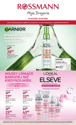 Rossmann - gazetka promocyjna Gazetka od czwartku 01.10 do środy 07.10