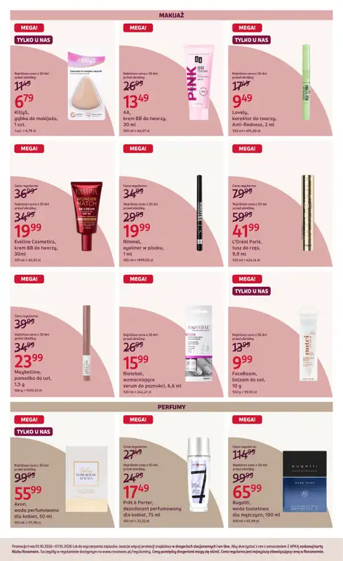 Rossmann - gazetka promocyjna Gazetka od czwartku 01.10 do środy 07.10 - strona 6