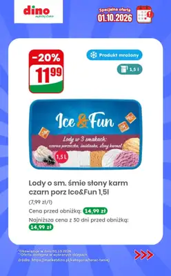 Dino - gazetka promocyjna Specjalna oferta na 01.10.2026 - promocje spoza gazetki od czwartku 01.10 do czwartku 01.10 - strona 11