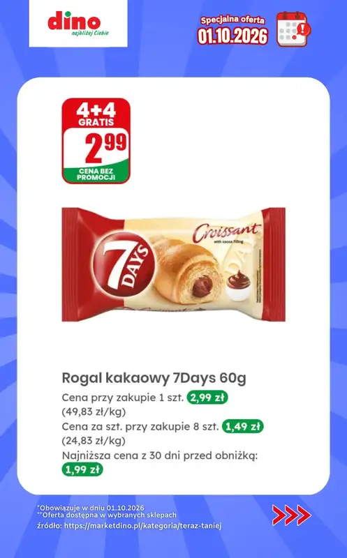 Dino - gazetka promocyjna Specjalna oferta na 01.10.2026 - promocje spoza gazetki od czwartku 01.10 do czwartku 01.10 - strona 6