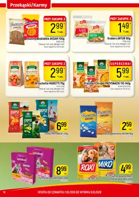 Delikatesy Piotruś Pan - gazetka promocyjna Gazetka od czwartku 01.10 do wtorku 06.10 - strona 12