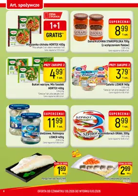 Delikatesy Piotruś Pan - gazetka promocyjna Gazetka od czwartku 01.10 do wtorku 06.10 - strona 8