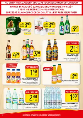 Delikatesy Piotruś Pan - gazetka promocyjna Gazetka od czwartku 01.10 do wtorku 06.10 - strona 14