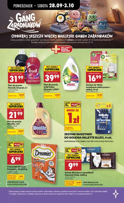 Biedronka - gazetka promocyjna Od poniedziałku od poniedziałku 28.09 do soboty 03.10 - strona 36