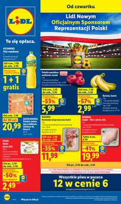 Lidl - gazetka promocyjna Oferta od czwartku od czwartku 01.10 do soboty 03.10