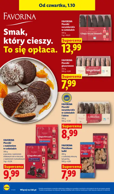 Lidl - gazetka promocyjna Oferta od czwartku od czwartku 01.10 do soboty 03.10 - strona 68