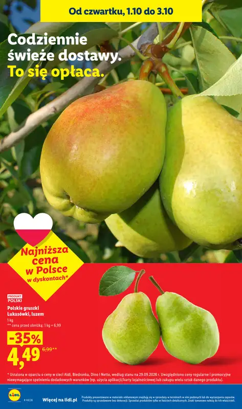 Lidl - gazetka promocyjna Oferta od czwartku od czwartku 01.10 do soboty 03.10 - strona 16