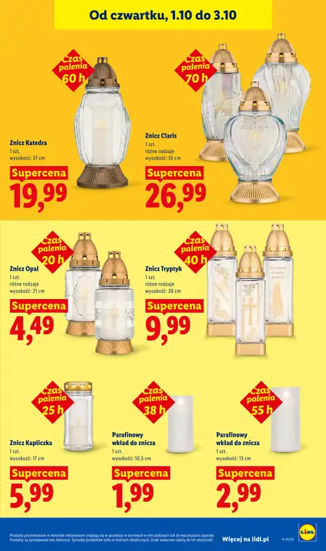 Lidl - gazetka promocyjna Oferta od czwartku od czwartku 01.10 do soboty 03.10 - strona 97