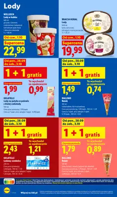 Lidl - gazetka promocyjna Oferta od czwartku od czwartku 01.10 do soboty 03.10 - strona 84
