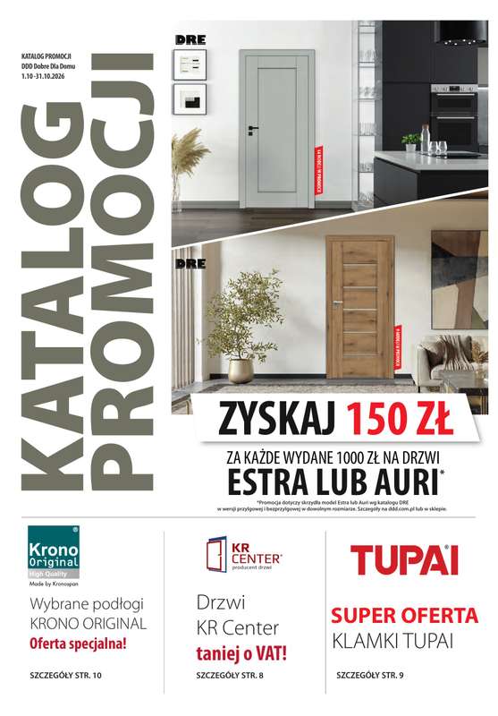 Dobre Dla Domu - gazetka promocyjna Gazetka od czwartku 01.10 do soboty 31.10