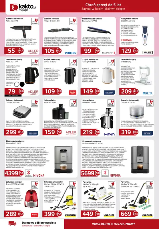 kakto.pl - gazetka promocyjna Gazetka od czwartku 01.10 do soboty 31.10 - strona 6