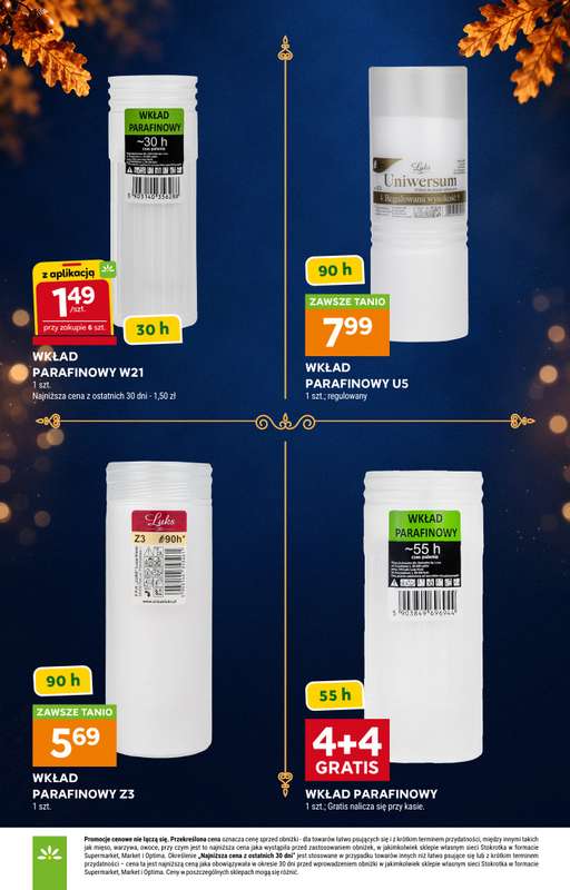 Stokrotka - gazetka promocyjna Katalog Znicze od czwartku 01.10 do środy 04.11 - strona 10