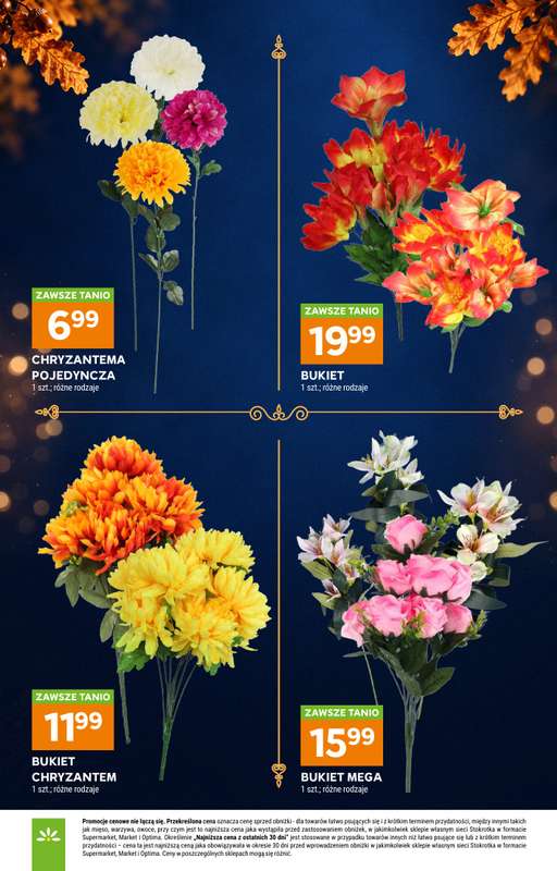 Stokrotka - gazetka promocyjna Katalog Znicze od czwartku 01.10 do środy 04.11 - strona 14