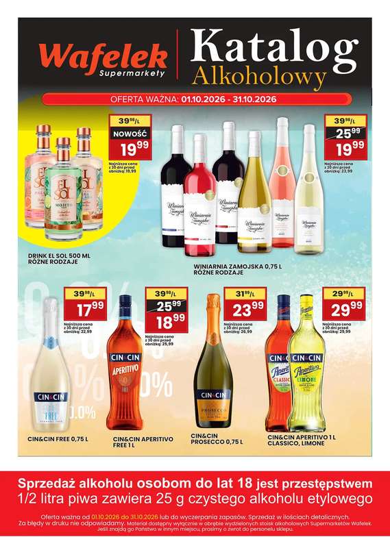 Wafelek - gazetka promocyjna Katalog alkoholowy od czwartku 01.10 do soboty 31.10 - strona 4