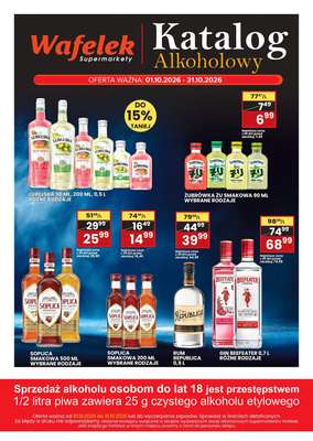 Wafelek - gazetka promocyjna Katalog alkoholowy od czwartku 01.10 do soboty 31.10 - strona 2