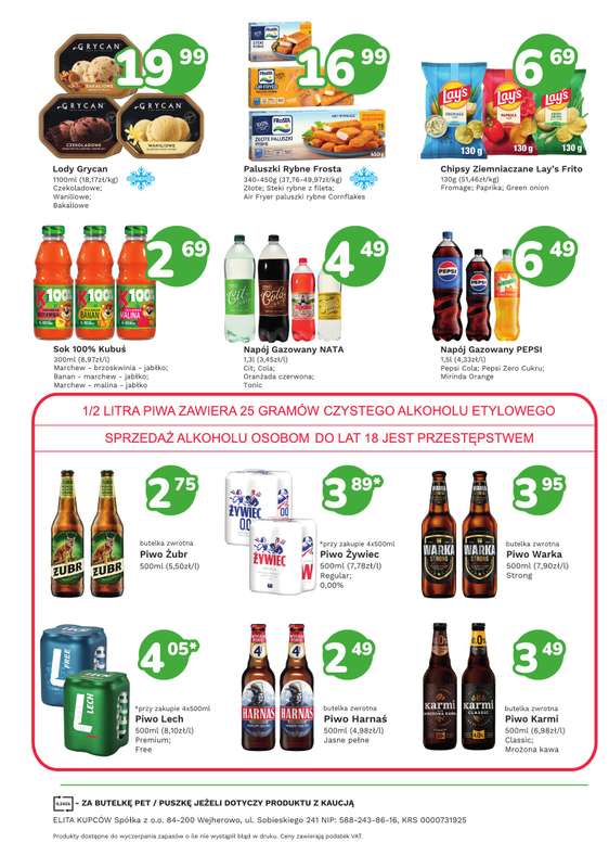 Limonka - gazetka promocyjna Gazetka od czwartku 08.10 do niedzieli 18.10 - strona 4