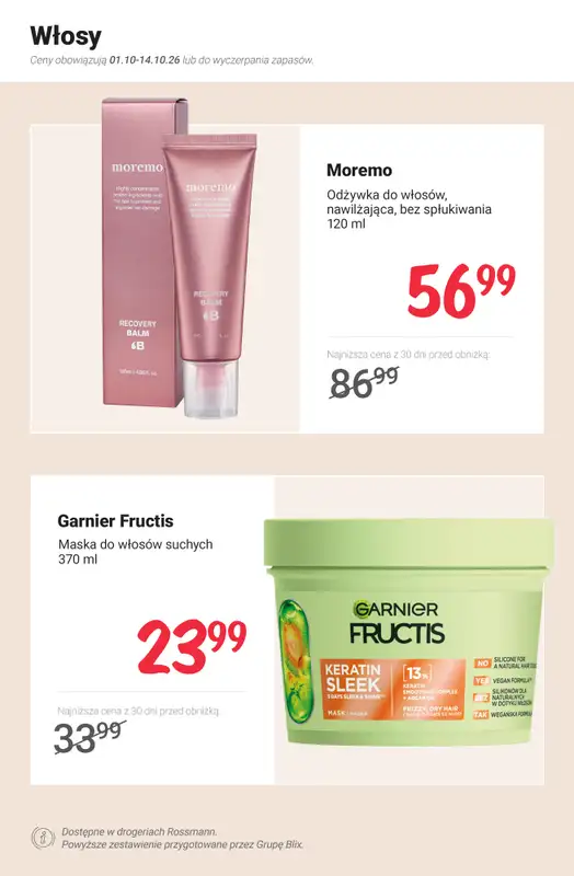 Rossmann - gazetka promocyjna Nowe MEGA promocje - od 1.10 od czwartku 01.10 do środy 14.10 - strona 7