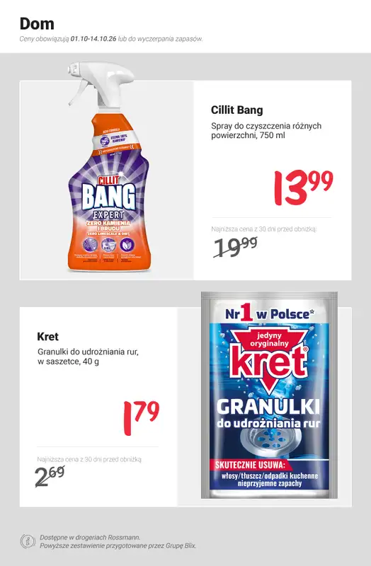 Rossmann - gazetka promocyjna Nowe MEGA promocje - od 1.10 od czwartku 01.10 do środy 14.10 - strona 11