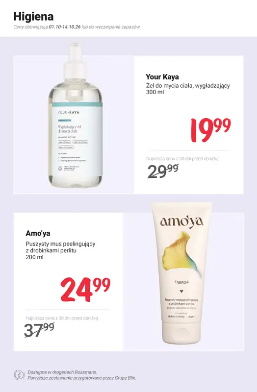 Rossmann - gazetka promocyjna Nowe MEGA promocje - od 1.10 od czwartku 01.10 do środy 14.10 - strona 8