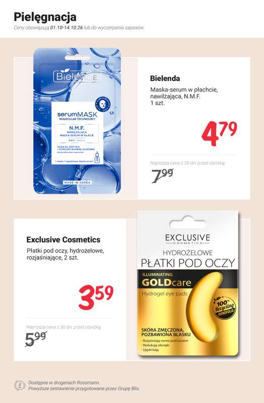Rossmann - gazetka promocyjna Nowe MEGA promocje - od 1.10 od czwartku 01.10 do środy 14.10 - strona 5