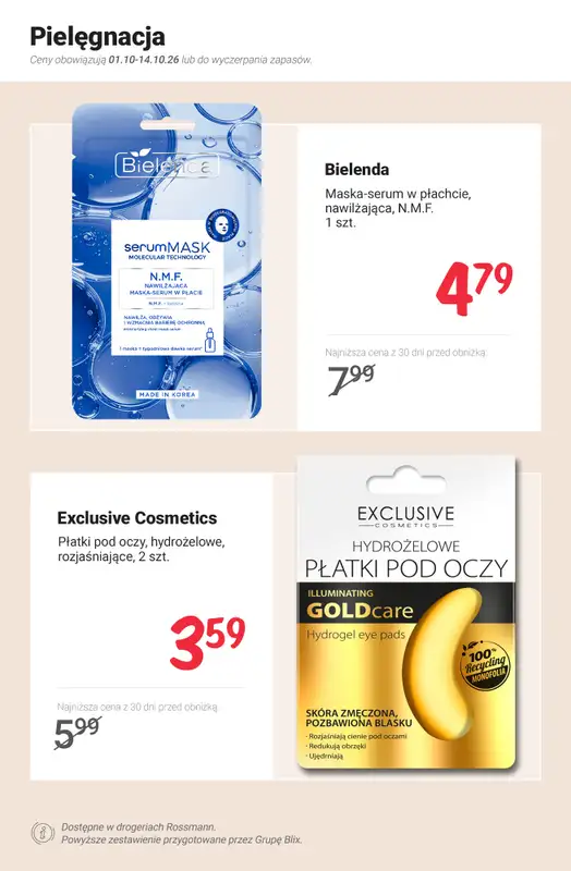 Rossmann - gazetka promocyjna Nowe MEGA promocje - od 1.10 od czwartku 01.10 do środy 14.10 - strona 5