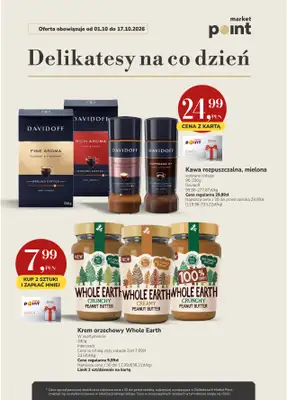 Market Point - gazetka promocyjna Gazetka od czwartku 01.10 do soboty 17.10