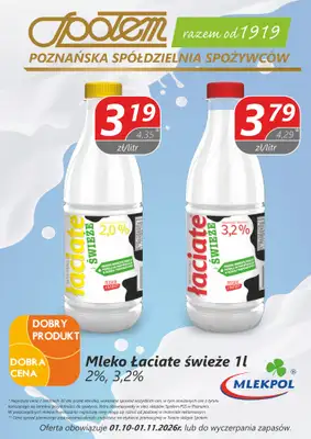 Społem - Blisko i Korzystnie - gazetka promocyjna Plakaty promocyjne PSS Poznań od czwartku 01.10 do niedzieli 01.11 - strona 2
